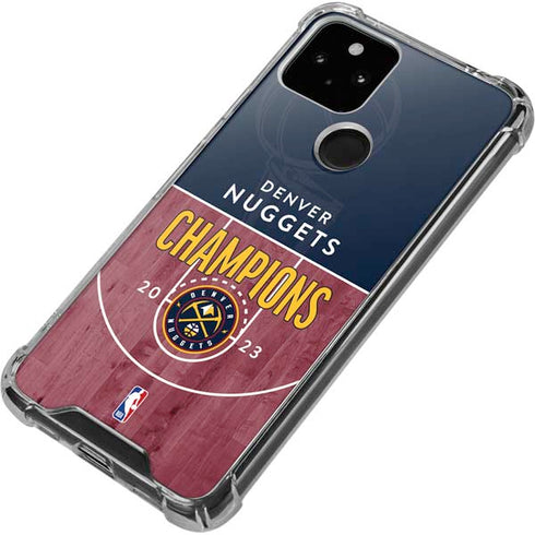 NBA Champions 2023: Denver Nuggets Google Pixel 5 Clear Case